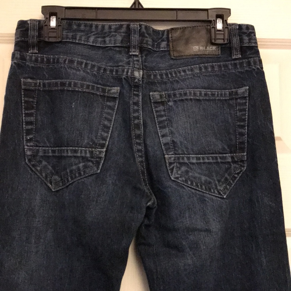 Black Premium low rise slim straight jeans size 30/32 - Picture 9 of 16
